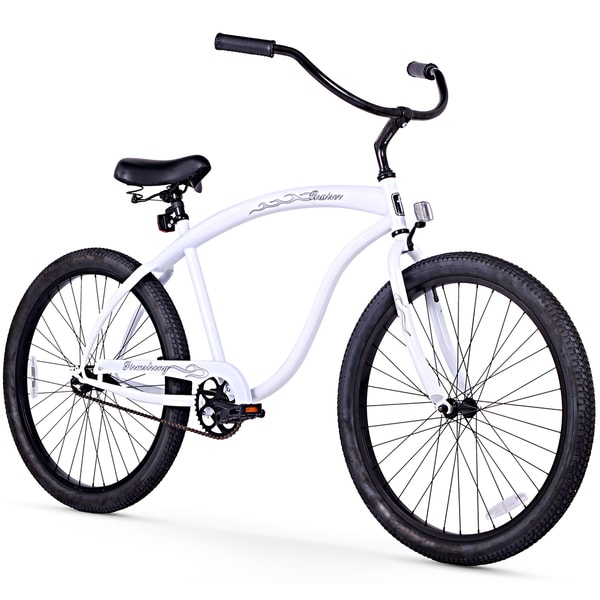 cruiser bike white