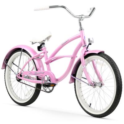 20" Firmstrong Urban Girl Single Speed Beach Cruiser Girls' Bicycle, Pink