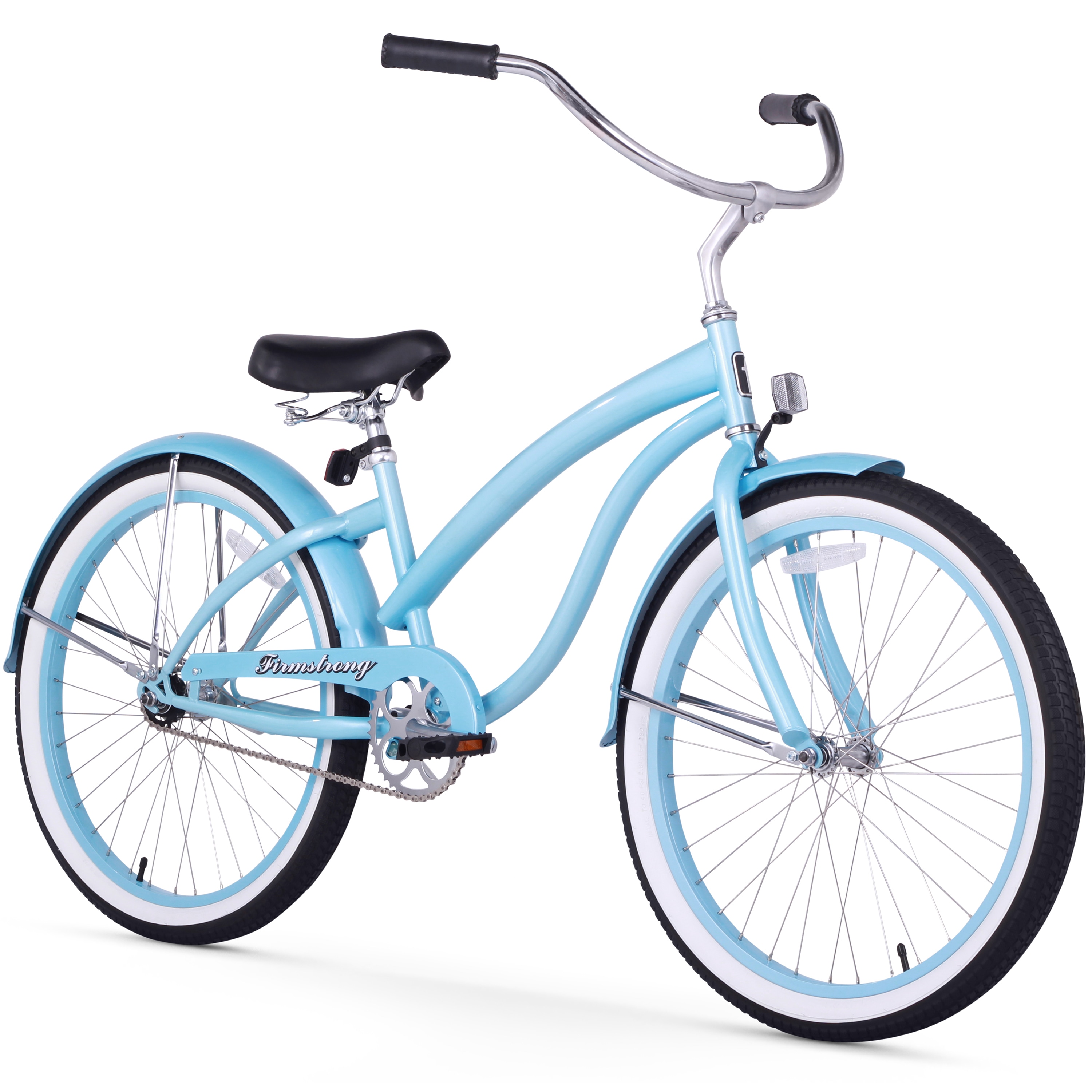 baby blue cruiser bike