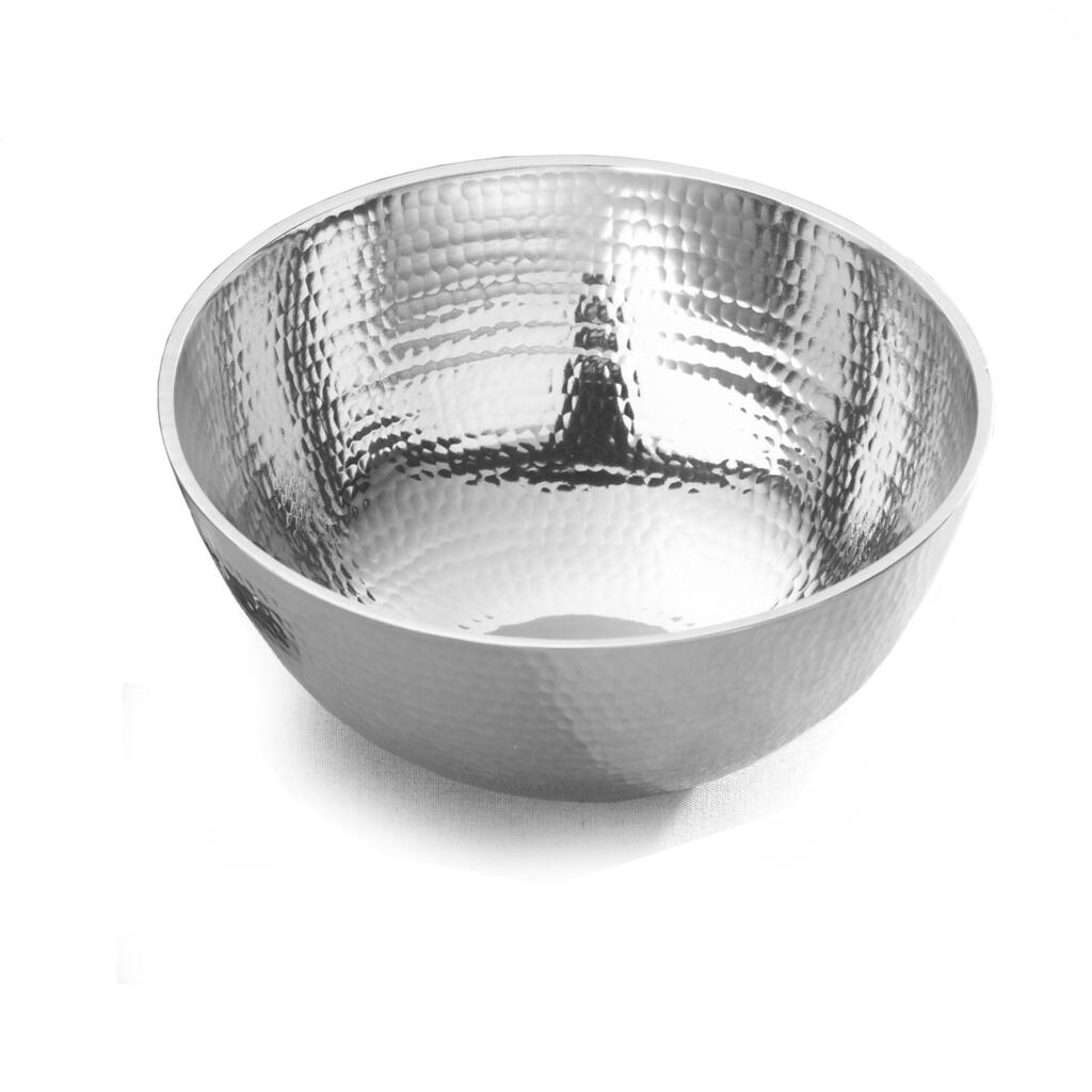 Towle Hammered Aluminum Large Serving Bowl