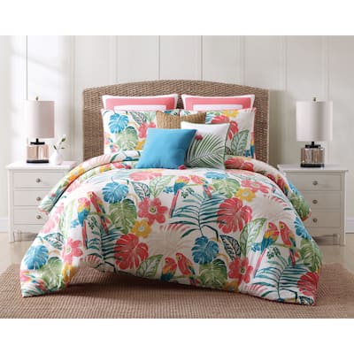 Oceanfront Resort Coco Paradise 3 Piece Cotton Comforter Set