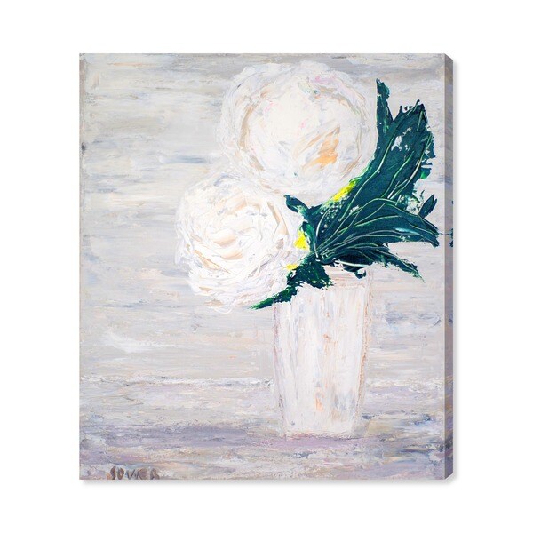 Oliver Gal 'Fleurs du Lumiere V by Claire Sower' Canvas Art