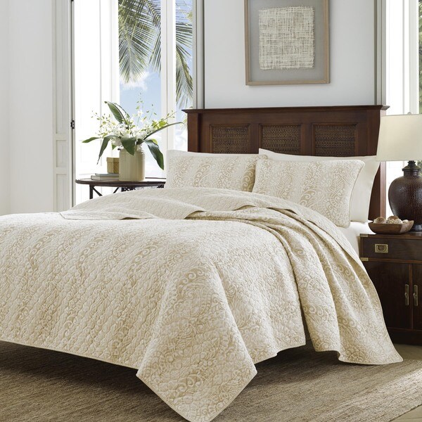 Shop Tommy Bahama Prince Of Paisley Cotton Quilt Set - Free Shipping ...