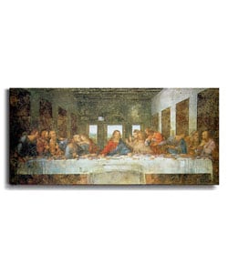 The Last Supper By Da Vinci Canvas Art - Bed Bath & Beyond - 1576866