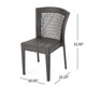 preview thumbnail 13 of 15, Charleston Outdoor 7-piece Rectangle Dining Set by Christopher Knight Home
