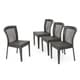 preview thumbnail 11 of 15, Charleston Outdoor 7-piece Rectangle Dining Set by Christopher Knight Home