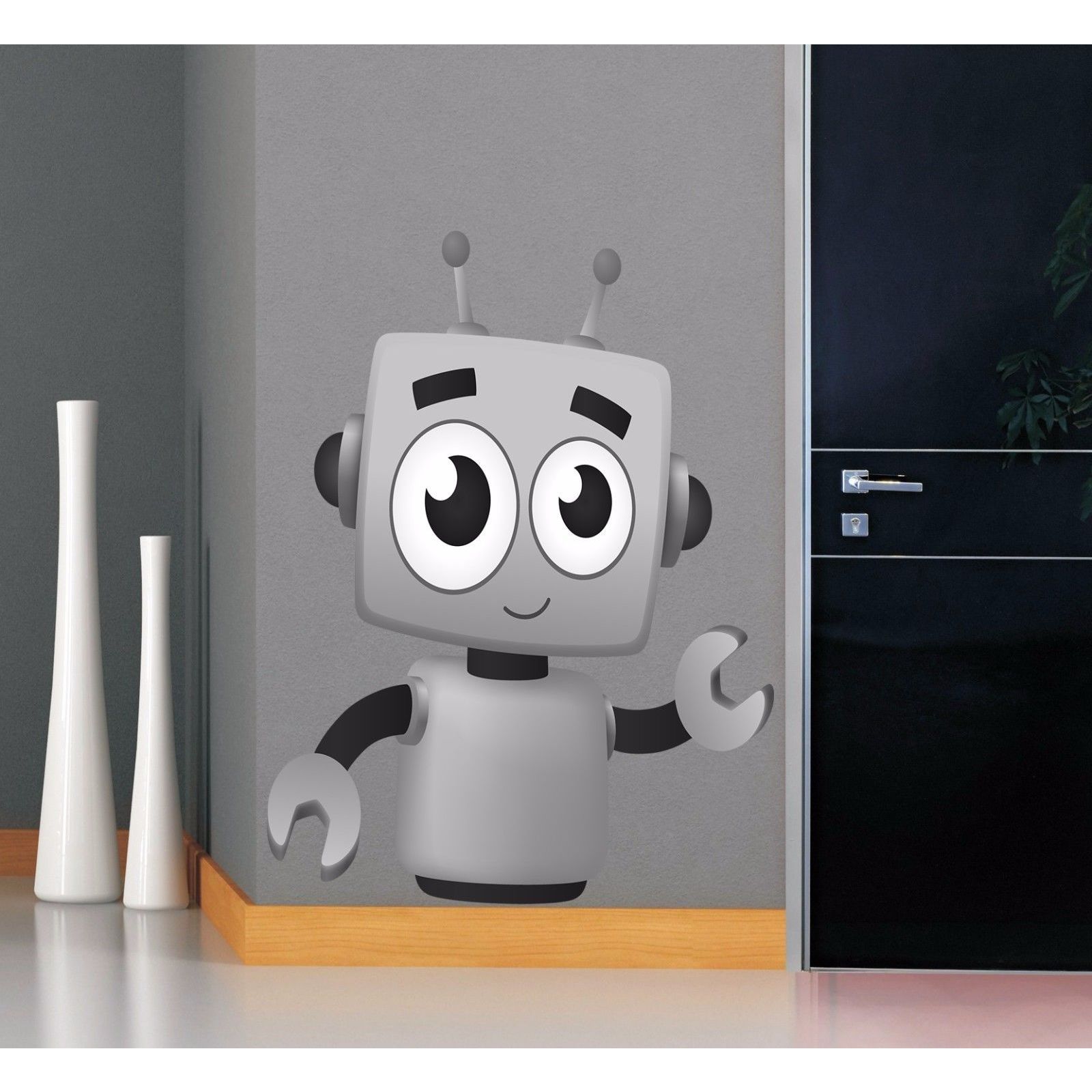 Shop Full Color Funny Robot Full Color Decal Full Color Sticker Colored Funny Robot Sticker Decal 22 X 30 On Sale Overstock 15801751