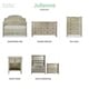 preview thumbnail 10 of 10, Evolur Julienne 5-in1 convertible crib