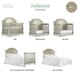 preview thumbnail 9 of 10, Evolur Julienne 5-in1 convertible crib