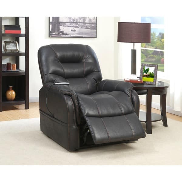 Vegan Leather Heated Massage Chair