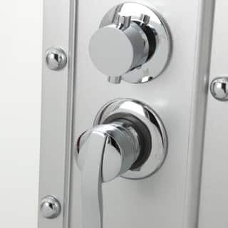 Luxury 2-person Walk-in Chrome Steam Shower