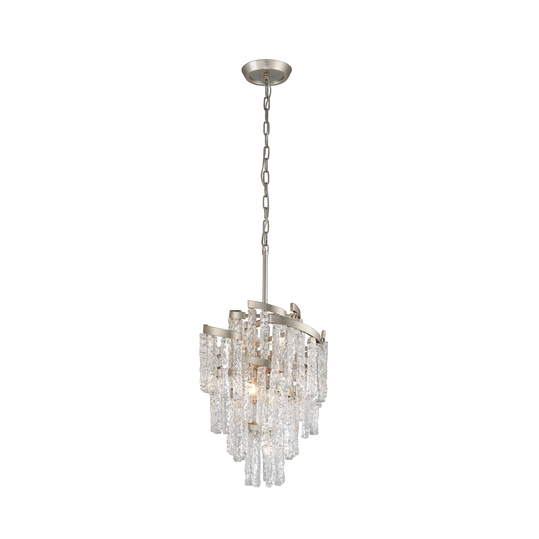 sea glass chandelier corbett lighting