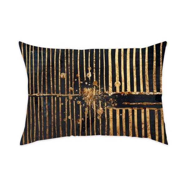 Oliver Gal 'Love Force Field Night' Decorative Throw Pillow