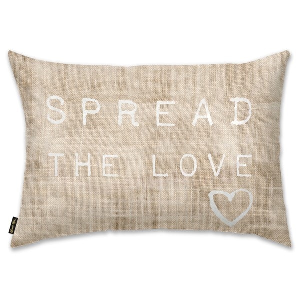 Oliver Gal 'Spread the Love' Decorative Throw Pillow