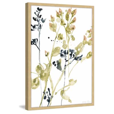 Blush Buds I' Framed Painting Print
