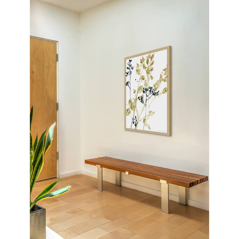 Blush Buds I' Framed Painting Print