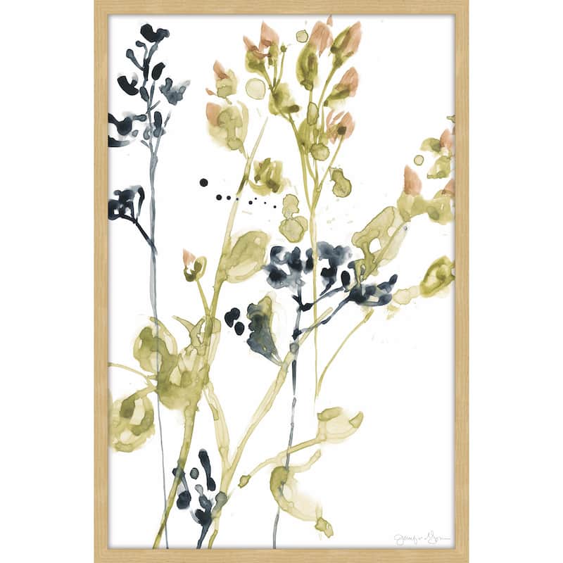 Blush Buds I' Framed Painting Print
