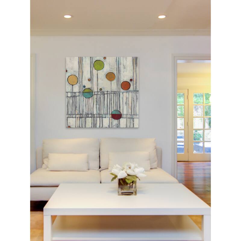 Arpeggio I' Painting Print on Wrapped Canvas - Multi-Color