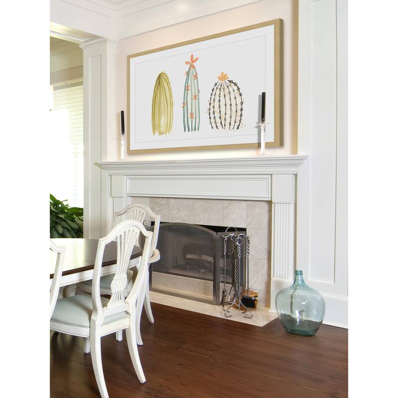 Funky Succulents II' Framed Painting Print