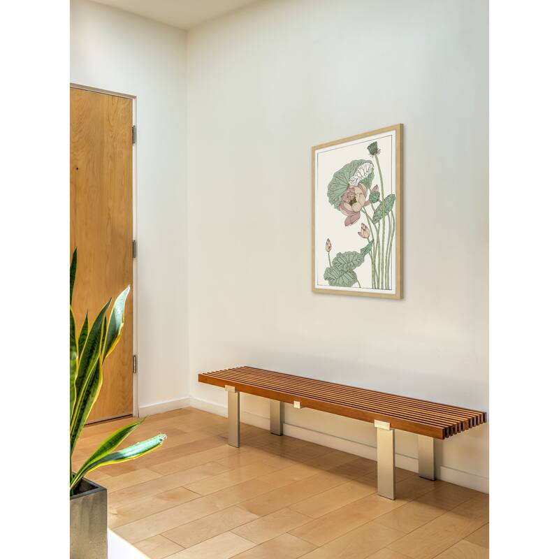 Botanical Gloriosa Lotus II' Framed Painting Print