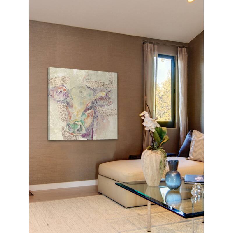 Farm Collage II' Painting Print on Wrapped Canvas - Multi-Color