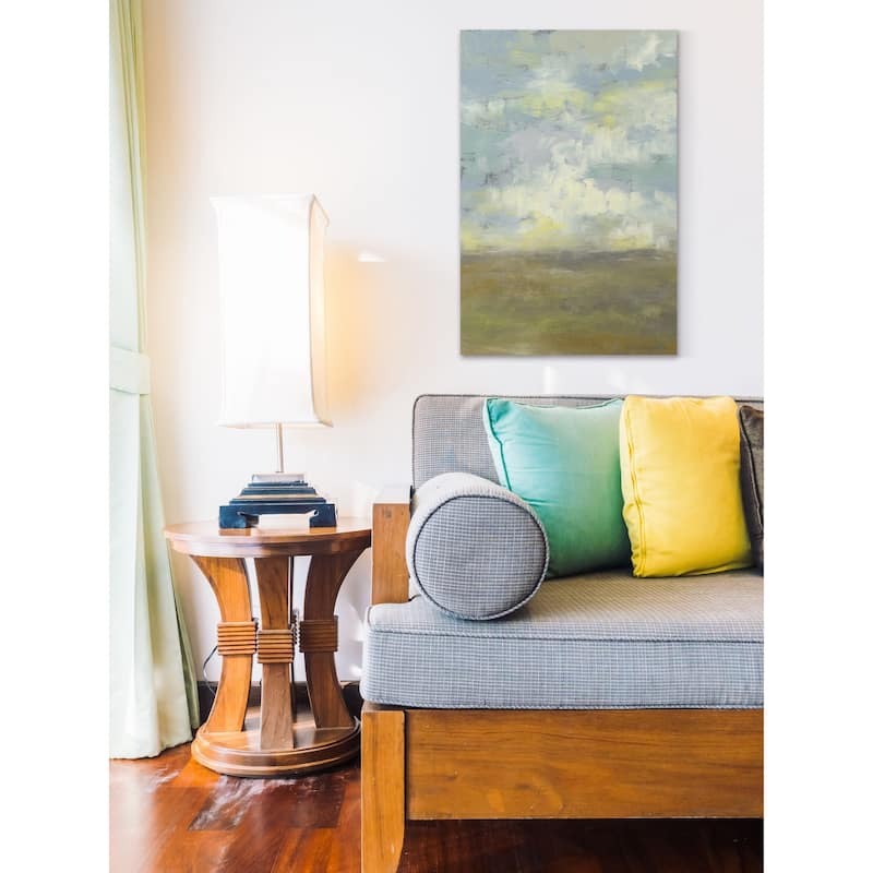 Cloud Stack II' Painting Print on Wrapped Canvas - Multi-Color