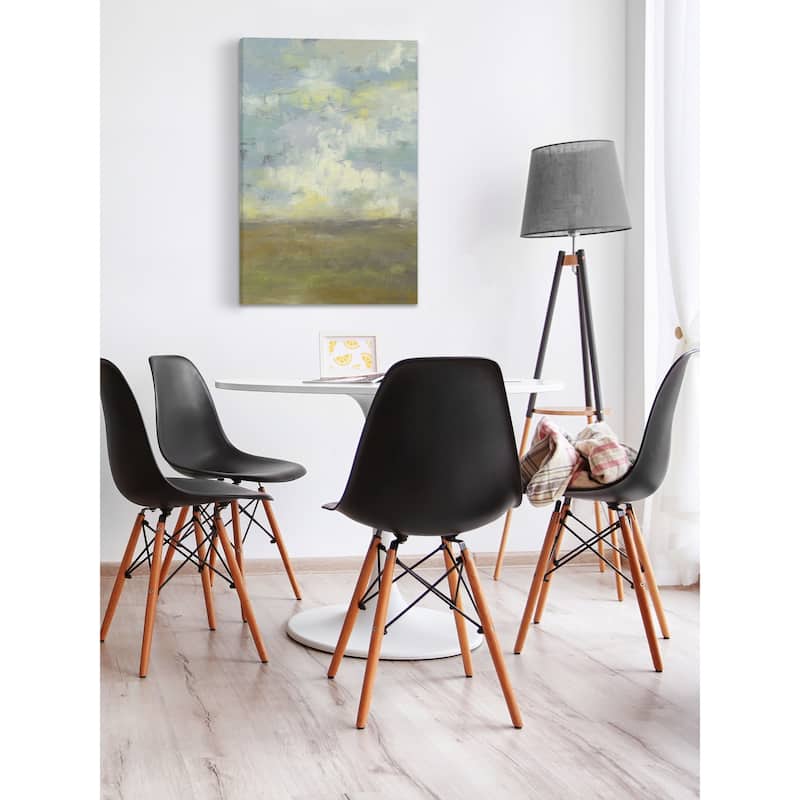 Cloud Stack II' Painting Print on Wrapped Canvas - Multi-Color
