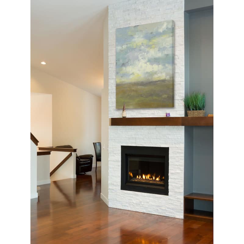 Cloud Stack II' Painting Print on Wrapped Canvas - Multi-Color