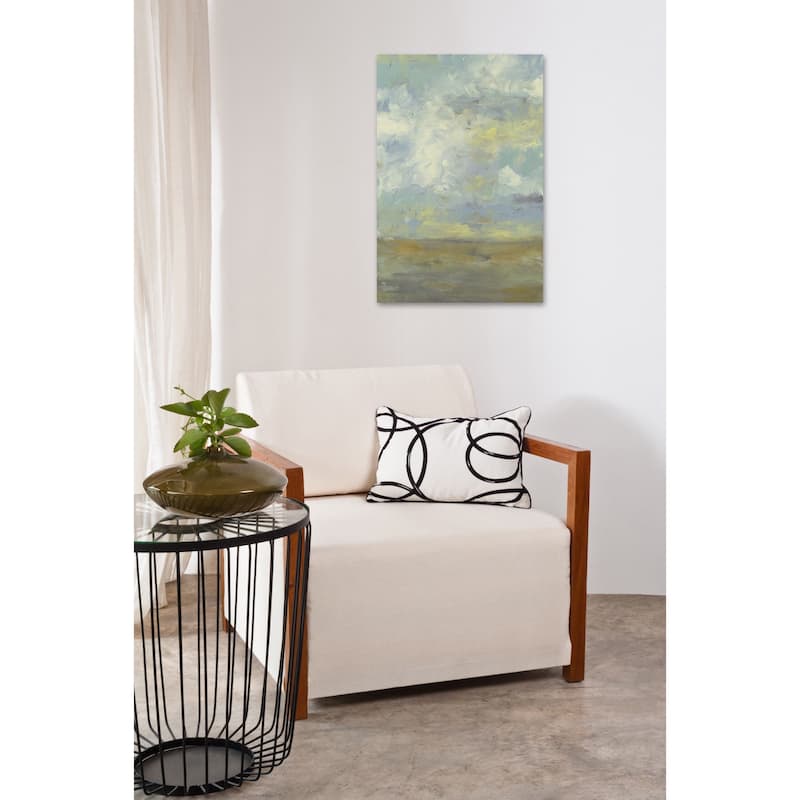 Cloud Stack I' Painting Print on Wrapped Canvas - Multi-Color