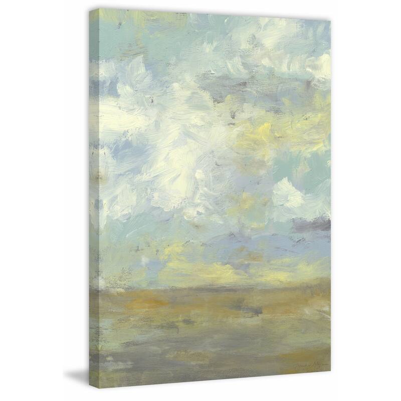 Cloud Stack I' Painting Print on Wrapped Canvas - Multi-Color