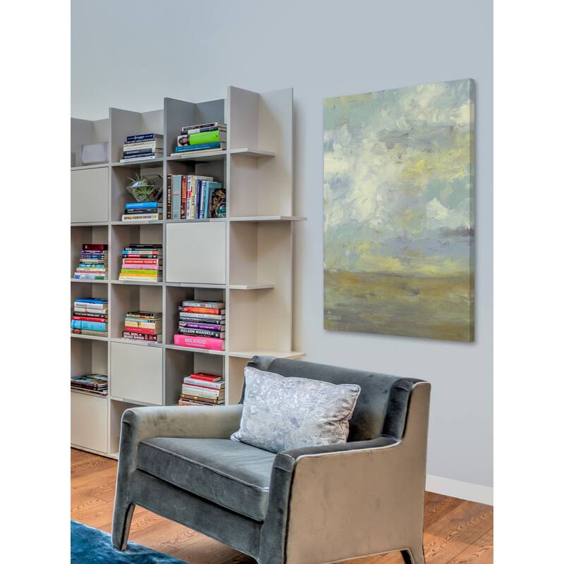 Cloud Stack I' Painting Print on Wrapped Canvas - Multi-Color