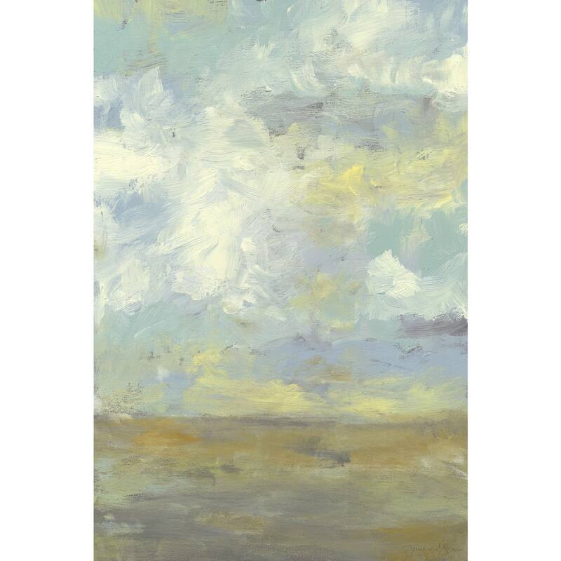 Cloud Stack I' Painting Print on Wrapped Canvas - Multi-Color