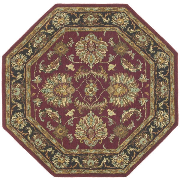 Handtufted Agra Wool Rug (6' octagon) Free Shipping Today