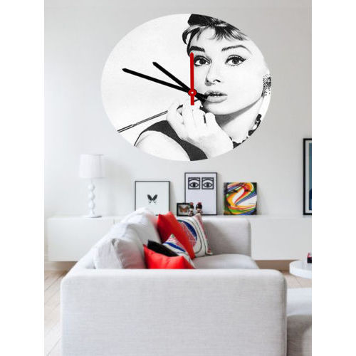 Shop Full Color Wall Clock Full Color Decal Full Color Sticker Colored Wall Clock Sticker Decal 33 X 33 On Sale Overstock 15853845