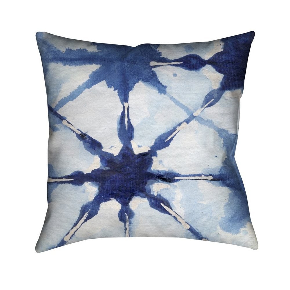 Coastal Sketch Shells Outdoor Decorative Pillow - Laural Home