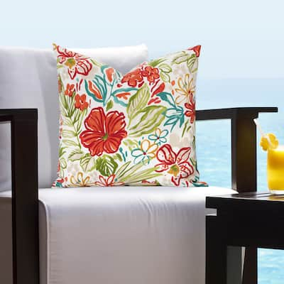 Sis Covers Palm Island Indoor/ Outdoor Throw Pillow