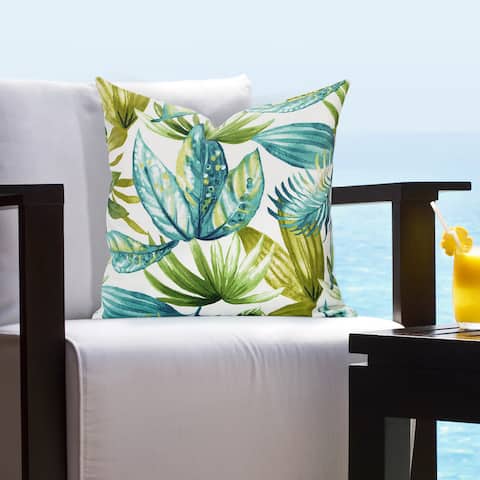 Siscovers Indoor - Outdoor Maui Tropical Throw Pillow