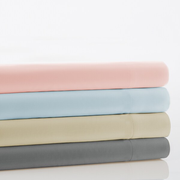 300 Thread Count Rayon from Bamboo/Cotton Blend 4-Piece Sheet Set