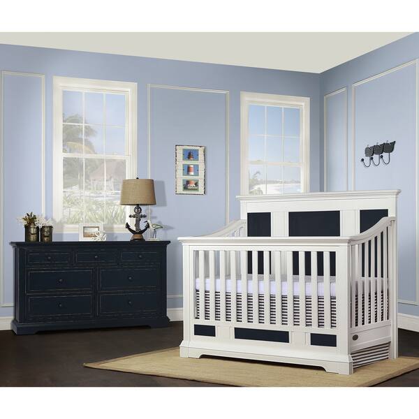 slide 2 of 6, Evolur Parker 5 in 1 Convertible Crib