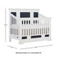 preview thumbnail 6 of 4, Evolur Parker 5 in 1 Convertible Crib