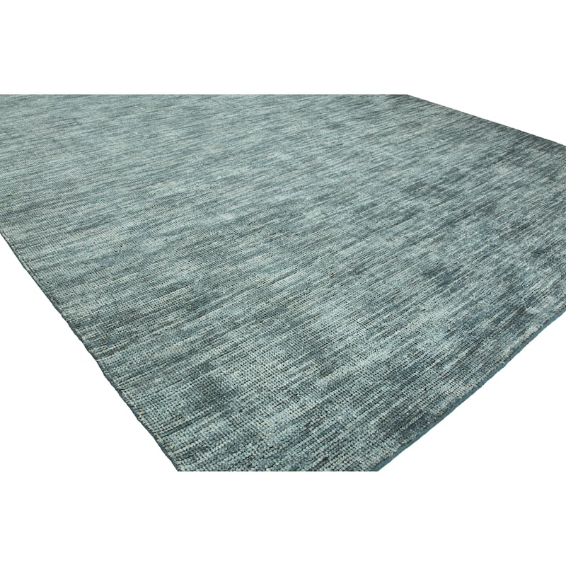 Ocean Waves Handmade Area Rug