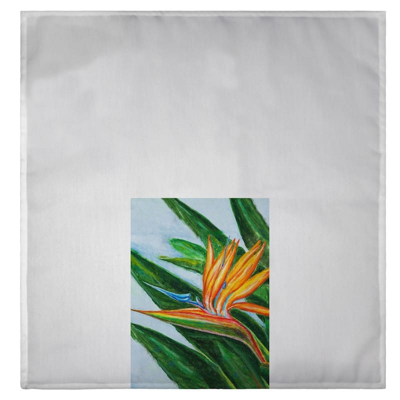 Bird of Paradise Flower Guest Towel Set of 2
