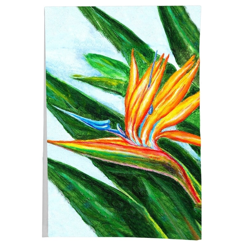 Bird of Paradise Flower Guest Towel Set of 2