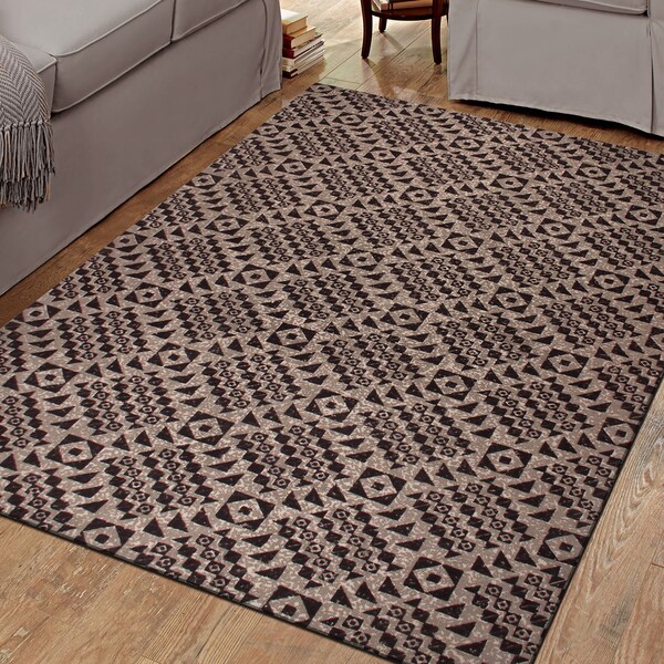 Superior Acadia Diamond 100 Cotton Printed Area Rug 5 X 8 Superior Acadia Diamond 100 Cotton Printed Area Rug 5 X27 X