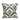 Embroidered Linen Poly Green and Teal Raybrook Throw Pillow