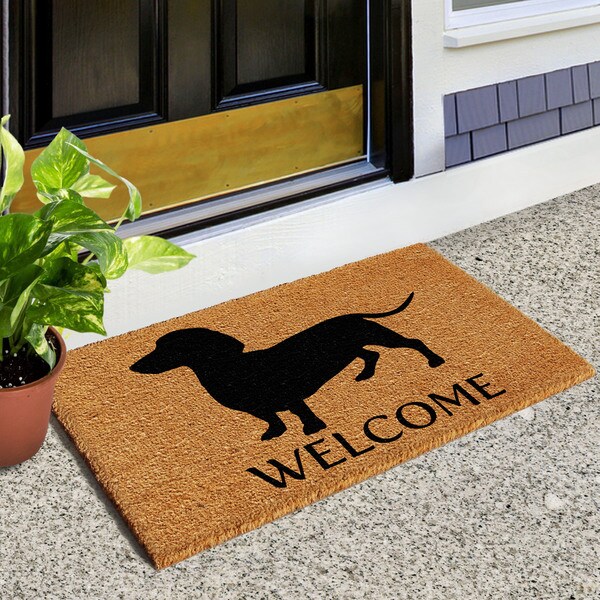dachshund doormat