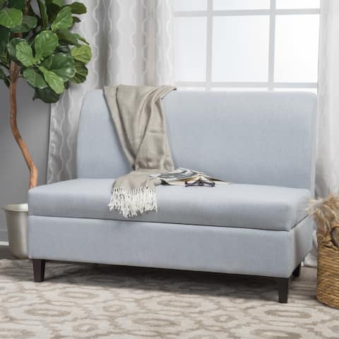 Tovah Fabric Storage Loveseat by Christopher Knight Home
