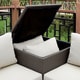 preview thumbnail 5 of 3, Furniture of America Rai Contemporary Brown 6-piece Outdoor Sofa Set