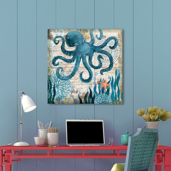 Portfolio Canvas Décor Monterey Bay Octopus by Geoff Allen Wrapped ...