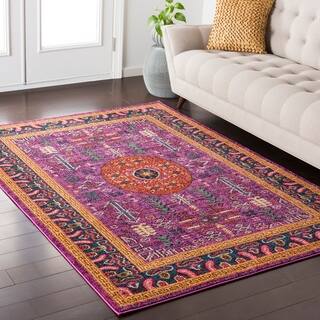 Oriental Accent Rugs For Less Haute Hali Persian Boho Purple Area Rug 2 X 3